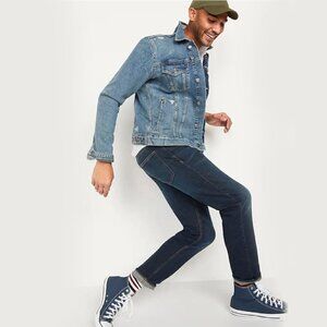 Like NEW Old Navy Men's Dark Denim Jeans | Size 34/34